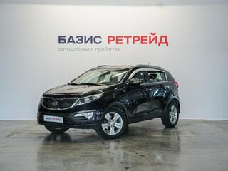 2012 Kia Sportage III, чёрный, 1369000 рублей, вид 1