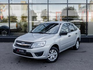2018 Lada (ВАЗ) Granta I, серебристый, 434000 рублей, вид 1