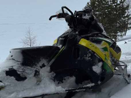 2016 BRP Lynx BoonDocker 600, жёлтый, 1150000 рублей, вид 2