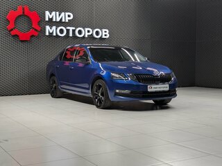 2019 Skoda Octavia III (A7) Рестайлинг, синий, 1700000 рублей, вид 3