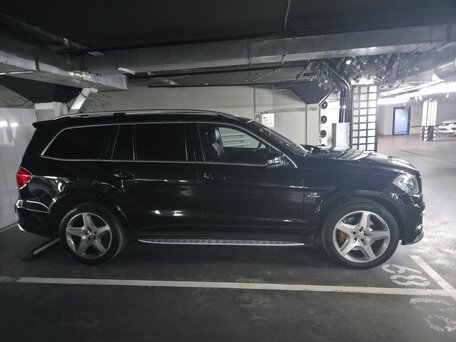 2013 Mercedes-Benz GL-Класс AMG 63 AMG, чёрный, 3200000 рублей, вид 3