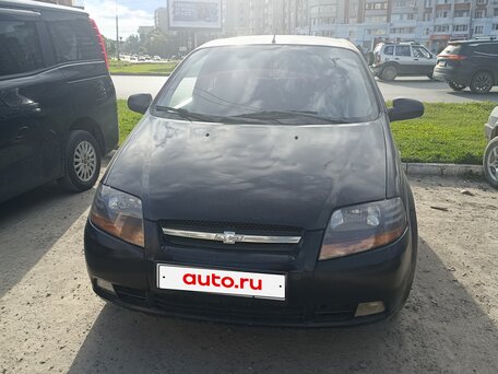 2005 Chevrolet Aveo I, чёрный, 198000 рублей, вид 2
