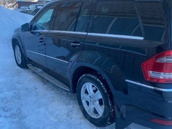 2010 Mercedes-Benz GL-Класс 350 I (X164) Рестайлинг, чёрный, 1750000 рублей - вид 12