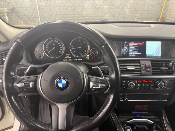 2014 BMW X3 30d xDrive II (F25) Рестайлинг, белый, 2450000 рублей - вид 8
