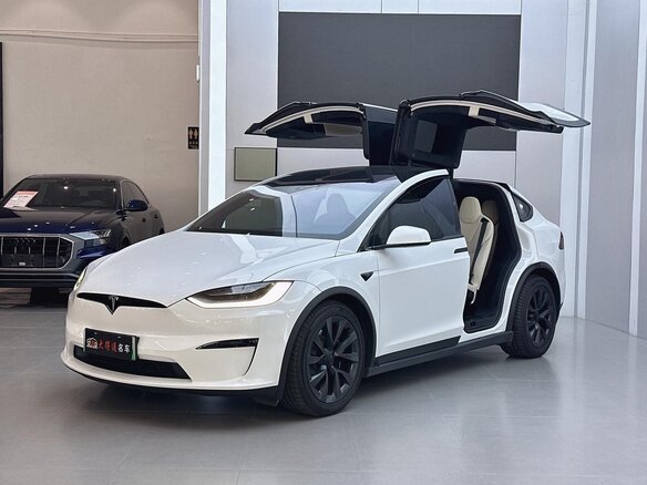 2023 Tesla Model X Long Range I Рестайлинг, белый, 15770700 рублей