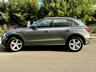 2013 Audi Q5 I (8R) Рестайлинг, серый, 2350000 рублей, вид 4