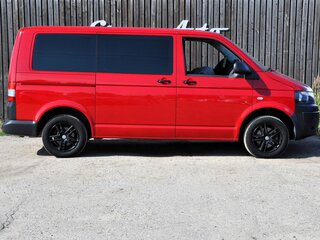 2013 Volkswagen Transporter T5 Рестайлинг, красный, 1670000 рублей, вид 4