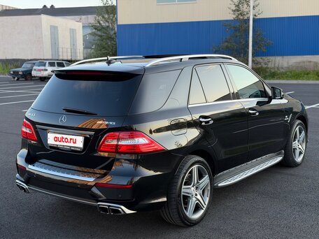 2014 Mercedes-Benz M-Класс AMG 63 AMG III (W166), чёрный, 2450000 рублей, вид 4