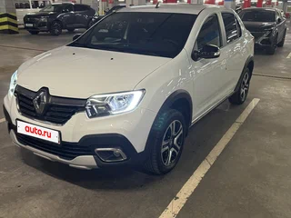 2022 Renault Logan Stepway II Рестайлинг, белый, 1375000 рублей, вид 3