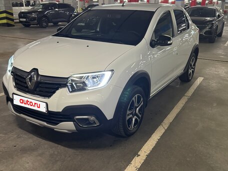 2022 Renault Logan Stepway II Рестайлинг, белый, 1360000 рублей, вид 3