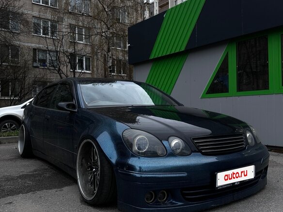 1998 Toyota Aristo 4-speed II, синий, 1050000 рублей