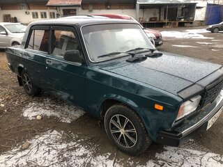 2007 Lada (ВАЗ) 2107, зелёный, 137000 рублей, вид 3