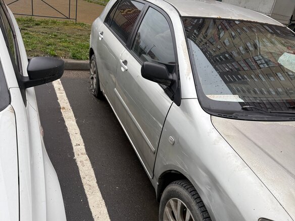 2005 Toyota Corolla IX (E120, E130) Рестайлинг, серебристый, 299000 рублей - вид 5
