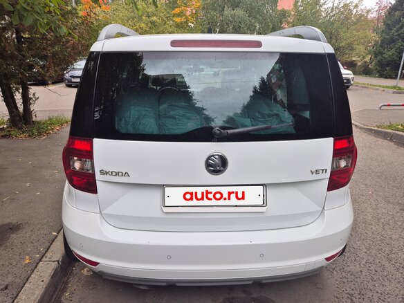 2016 Skoda Yeti I Рестайлинг, белый - вид 6