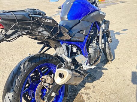 2019 Yamaha MT-03, синий, 489000 рублей, вид 5