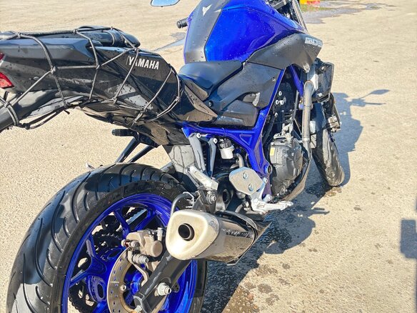 2019 Yamaha MT-03, синий, 489000 рублей - вид 4