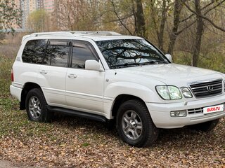 2004 Lexus LX 470 II Рестайлинг, белый, 2150000 рублей, вид 5