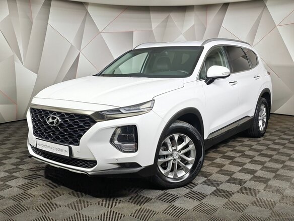 2020 Hyundai Santa Fe IV, белый, 2945000 рублей