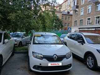 2017 Renault Logan II, белый, 350000 рублей, вид 2