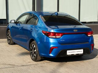 2019 Kia Rio IV, синий, 1425000 рублей, вид 3