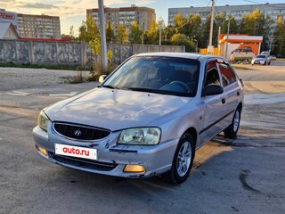 2003 Hyundai Accent ТагАЗ II, серебристый, 250000 рублей, вид 1