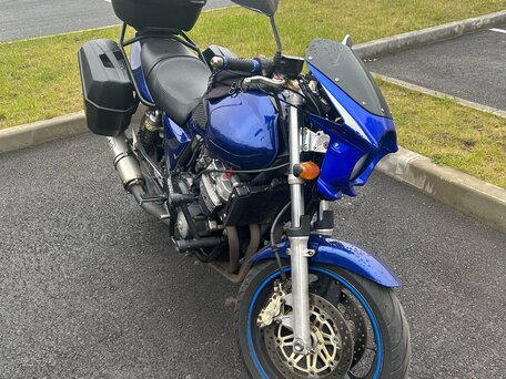 1998 Honda CB 400 Super Four, синий, 280000 рублей, вид 2