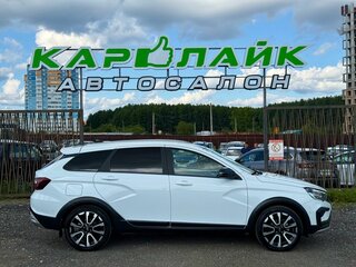 2024 Lada (ВАЗ) Vesta SW Cross I Рестайлинг (NG), белый, 1499000 рублей, вид 4