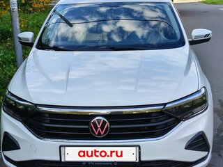 2021 Volkswagen Polo VI, белый, 1570000 рублей, вид 1