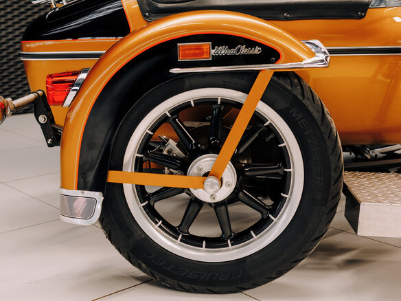 2008 Harley-Davidson Electra Glide, оранжевый - вид 12