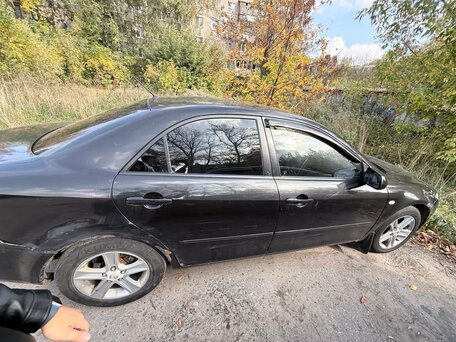 2006 Mazda 6 I (GG) Рестайлинг, чёрный, 160000 рублей, вид 3