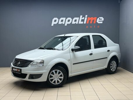 2011 Renault Logan I Рестайлинг, белый, 579000 рублей, вид 1