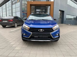 2021 Lada (ВАЗ) Vesta SW Cross I, синий, 1250000 рублей, вид 2