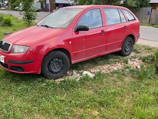 2005 Skoda Fabia I Рестайлинг, красный, 225000 рублей, вид 2