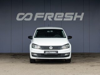 2017 Volkswagen Polo V Рестайлинг, белый, 1160000 рублей, вид 3