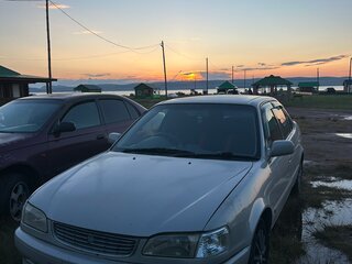 1998 Toyota Corolla VIII (E110), серебристый, 355000 рублей, вид 3