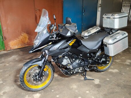2020 Suzuki V-Strom DL 650, чёрный, 899000 рублей, вид 2