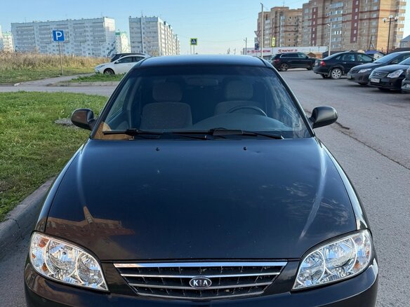 2008 Kia Spectra I Рестайлинг 2, чёрный, 200000 рублей - вид 2