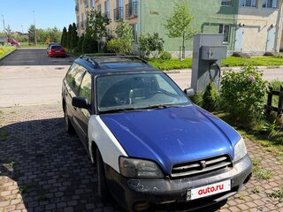 2001 Subaru Outback II, чёрный, 280000 рублей, вид 1