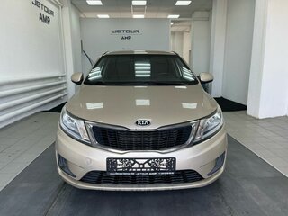 2014 Kia Rio III, бежевый, 885000 рублей, вид 1
