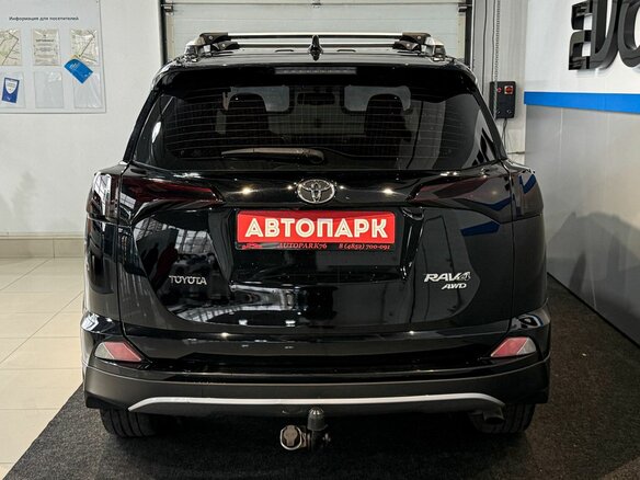 2018 Toyota RAV4 IV (XA40) Рестайлинг, чёрный - вид 6