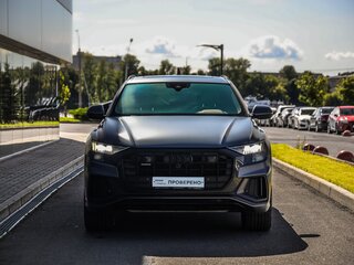 2019 Audi Q8 45 TDI I (4M), синий, 5590000 рублей, вид 4