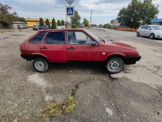 1993 Lada (ВАЗ) 21096, пурпурный, 75000 рублей, вид 2