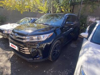 2017 Toyota Highlander III (XU50) Рестайлинг, чёрный, 2790000 рублей, вид 1