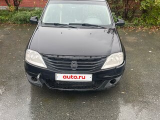 2010 Renault Logan I Рестайлинг, чёрный, 220000 рублей, вид 1