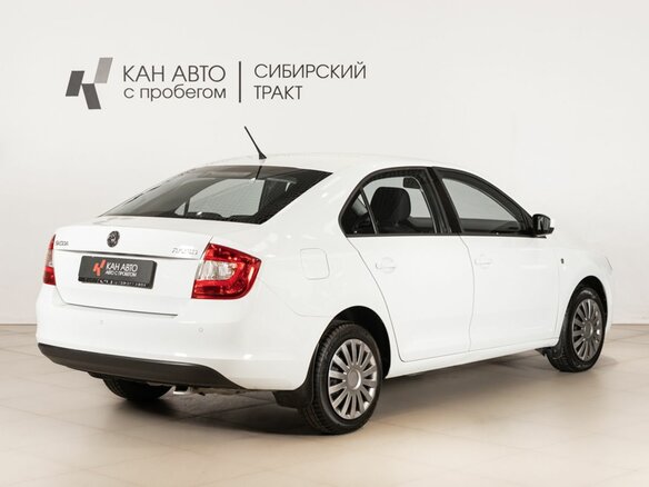 2014 Skoda Rapid I, белый, 928658 рублей - вид 2