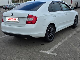 2015 Skoda Rapid I, белый, 830000 рублей, вид 5