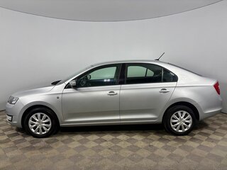 2017 Skoda Rapid I Рестайлинг, серебристый, 1330000 рублей, вид 2