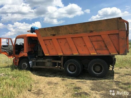 2008 КамАЗ 6520, оранжевый, 850000 рублей, вид 2