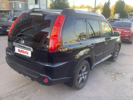 2008 Nissan X-Trail II, чёрный, 869000 рублей, вид 4
