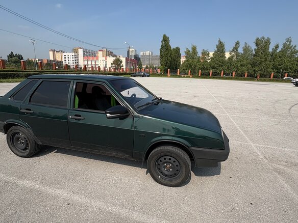 2003 Lada (ВАЗ) 21099, зелёный, 250000 рублей - вид 13